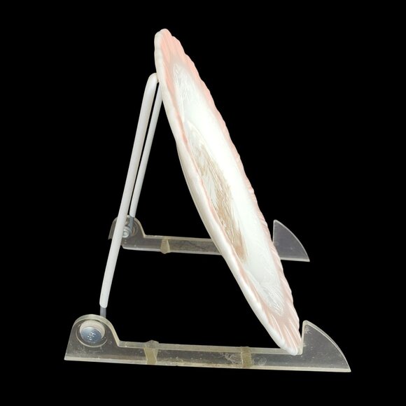 1930s Bread Plate Cremax Castle Macbeth Evans 1930s Monax Depression Glass - Picture 7 of 11